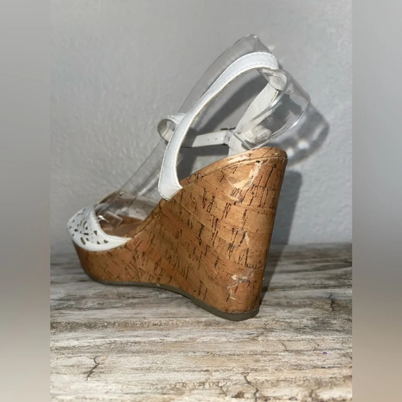 American eagle cork summer wedged heels - Picture 6 of 12